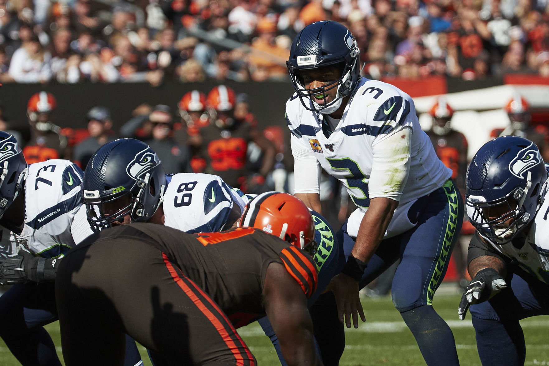 Russell Wilson - Seahawks Browns